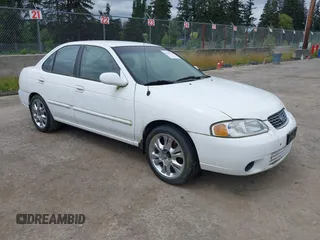2002 Nissan Sentra GXE z VIN 3N1CB51DX2L637363, wystawiony jako IAAI lot #42254712 z przebiegiem 223 693 mil mil oraz . Historia ofert i sprzedaży dostępna na DreamBid. Obrazek 1.