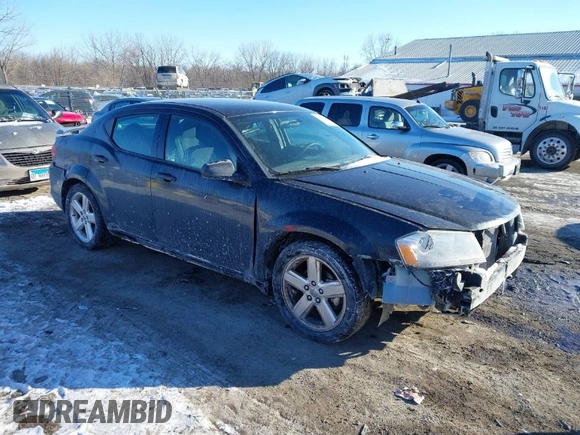 2013 Dodge Avenger SE with VIN 1C3CDZAB2DN536435, listed as a IAAI auction lot 41638628 with 163,731 mi miles and . Bid and sale history available at DreamBid. Image 1.