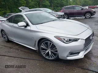2017 Infiniti Q60 Sport with VIN JN1EV7EKXHM361561, listed as a IAAI auction lot 42247018 with 49,896 mi miles and . Bid and sale history available at DreamBid. Image 1.