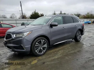 2020 Acura MDX w/Technology Pkg with VIN 5J8YD4H54LL051102, listed as a Copart auction lot 52684135 with 58,330 mi miles and Salvage Title. Bid and sale history available at carsss.com. Image 1.