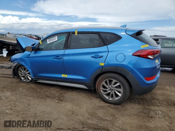2018 Hyundai Tucson SEL z VIN KM8J3CA45JU717966, wystawiony jako Copart lot #50958325 z przebiegiem 119 245 mil mil oraz Szkody całkowita. Historia ofert i sprzedaży dostępna na DreamBid. Obrazek 2.