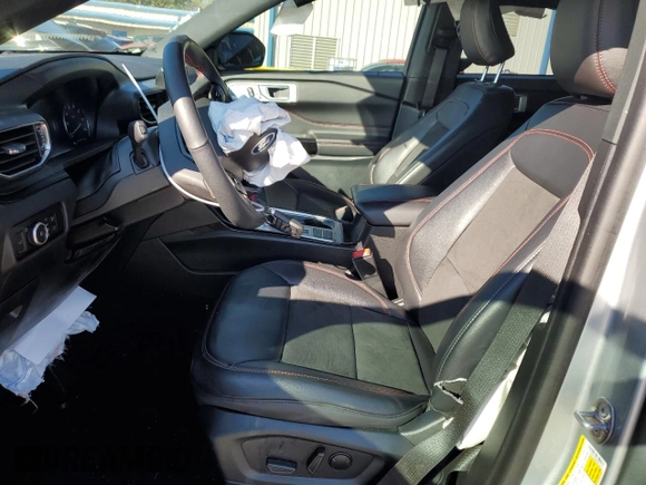 2023 Ford Explorer ST-Line with VIN 1FMSK7KH9PGB73219, listed as a Copart auction lot 41695975 with 12,172 mi miles and Salvage Title. Bid and sale history available at carsss.com. Image 7.