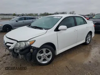 2013 Toyota Corolla L with VIN 5YFBU4EEXDP123955, listed as a Copart auction lot 51740075 with 94,057 mi miles and Salvage Title. Bid and sale history available at carsss.com. Image 1.