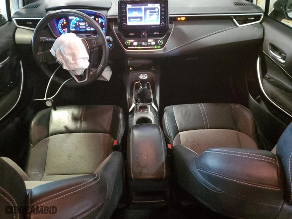 2020 Toyota Corolla Hatchback XSE with VIN JTNA4RBE2L3091633, listed as a Copart auction lot 81073214 with 112,667 mi miles and Salvage Title. Bid and sale history available at carsss.com. Image 8.