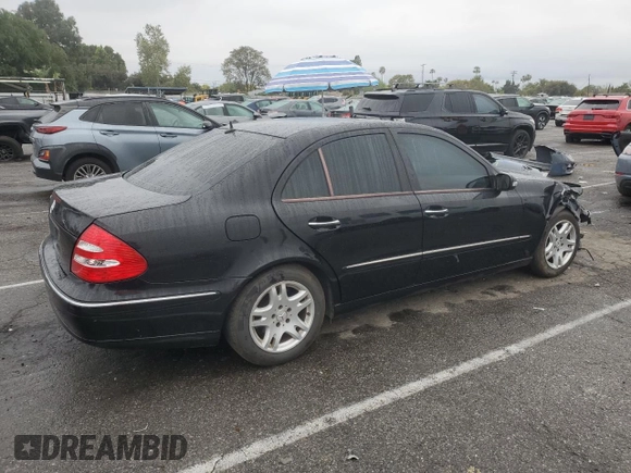 2006 Mercedes-Benz E 350 with VIN WDBUF56J96A810239, listed as a Copart auction lot 50740995 with 84,791 mi miles and Salvage Title. Bid and sale history available at DreamBid. Image 3.