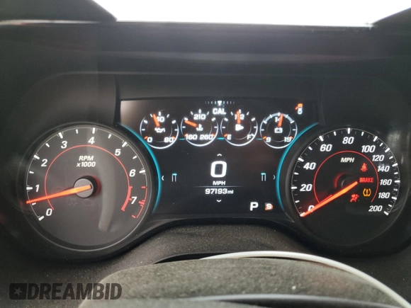 2018 Chevrolet Camaro 2SS with VIN 1G1FH1R76J0100722, listed as a Copart auction lot 50919365 with 97,193 mi miles and Salvage title. Bid and sale history available at DreamBid. Image 9.