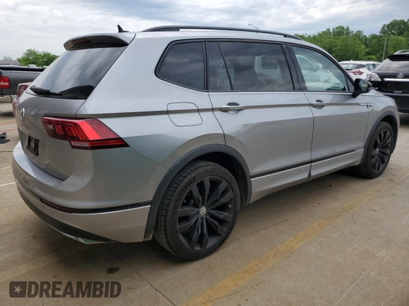2021 Volkswagen Tiguan SE z VIN 3VV3B7AX8MM117650, wystawiony jako Copart lot #57075485 z przebiegiem 51 309 mil mil oraz Szkoda całkowita • Salvage title. Historia ofert i sprzedaży dostępna na DreamBid. Obrazek 3.
