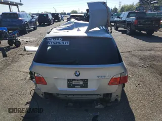2008 BMW 5 Series 535xiT with VIN WBAPT73528CX01121, listed as a Copart auction lot 56124785 with Not provided miles and Non repairable. Bid and sale history available at DreamBid. Image 6.