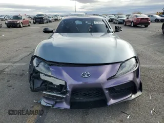 2022 Toyota GR Supra 3.0 with VIN WZ1DB0C03NW050968, listed as a Copart auction lot 82393784 with 22,420 mi miles and Salvage Title. Bid and sale history available at carsss.com. Image 5.