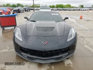 2019 Chevrolet Corvette Z06 2LZ with VIN 1G1YS2D65K5602382, listed as a Copart auction lot 51333025 with 52,787 mi miles and Salvage Title. Bid and sale history available at carsss.com. Image 5.