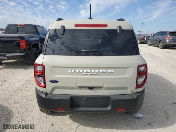 2024 Ford Bronco Sport Big Bend with VIN 3FMCR9B62RRE36155, listed as a Copart auction lot 42571165 with NaN miles and Salvage Title. Bid and sale history available at carsss.com. Image 6.