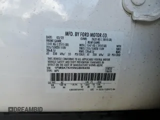 2022 Ford Explorer ST-Line with VIN 1FMSK7KH5NGB08459, listed as a Copart auction lot 44823395 with 48,305 mi miles and Salvage Title. Bid and sale history available at carsss.com. Image 14.