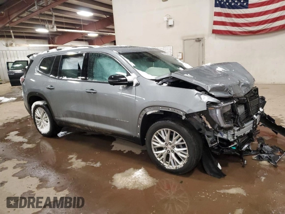2024 GMC Acadia AWD Elevation z VIN 1GKENNKS6RJ242578, wystawiony jako Copart lot #83551224 z przebiegiem 375 mil mil oraz Szkoda całkowita • Salvage title. Historia ofert i sprzedaży dostępna na DreamBid. Obrazek 4.