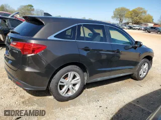 2014 Acura RDX Tech Pkg with VIN 5J8TB3H55EL016324, listed as a Copart auction lot 50629145 with 159,902 mi miles and Salvage Title. Bid and sale history available at carsss.com. Image 3.
