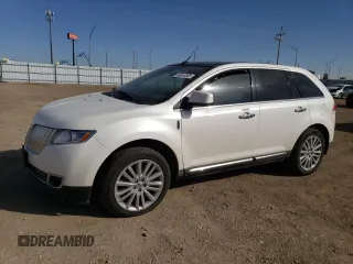 2011 Lincoln MKX with VIN 2LMDJ8JK1BBJ17763, listed as a Copart auction lot 48545565 with 131,032 mi miles and Salvage Title. Bid and sale history available at carsss.com. Image 1.