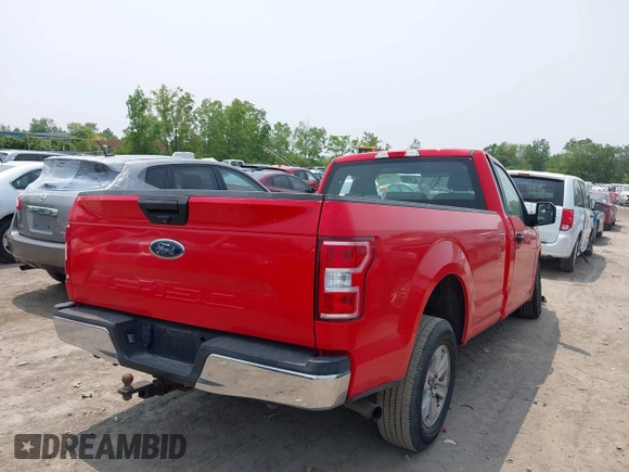2018 Ford F-150 XL с VIN 1FTMF1CB5JKC73458, выставлен на аукционе IAAI как лот 42409236 с пробегом Не указан миль и . История ставок и продаж доступна на DreamBid. Изображение 4.