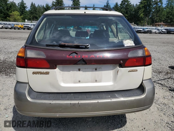 2003 Subaru Legacy Outback with VIN 4S3BH675737609362, listed as a Copart auction lot 60042525 with 211,461 mi miles and Salvage title. Bid and sale history available at DreamBid. Image 6.