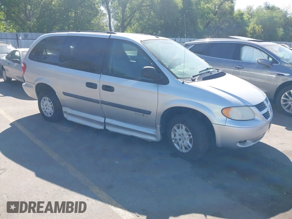 2007 Dodge Grand Caravan SE with VIN 1D4GP24R77B185034, listed as a IAAI auction lot 42503537 with 153,150 mi miles and . Bid and sale history available at DreamBid. Image 1.