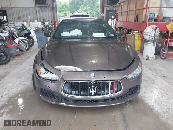2015 Maserati Ghibli S Q4 with VIN ZAM57RTA3F1146241, listed as a IAAI auction lot 42251953 with 133,411 mi miles and . Bid and sale history available at DreamBid. Image 12.