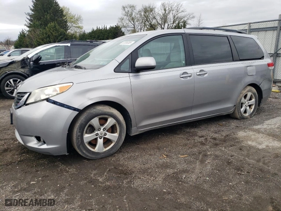 2011 Toyota Sienna LE AAS with VIN 5TDKK3DC1BS011047, listed as a Copart auction lot 52036385 with 162,785 mi miles and Non Repairable. Bid and sale history available at carsss.com. Image 1.