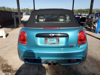 2017 MINI Convertible Cooper S with VIN WMWWG9C51H3C23031, listed as a Copart auction lot 51960355 with 77,504 mi miles and Salvage Title. Bid and sale history available at carsss.com. Image 6.