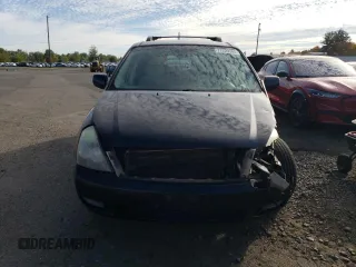2007 Kia Sedona EX with VIN KNDMB233776121810, listed as a Copart auction lot 77229344 with 133,193 mi miles and Salvage Title. Bid and sale history available at carsss.com. Image 5.
