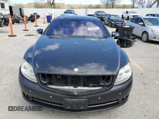 2007 Mercedes-Benz CL 5.5L V8 with VIN WDDEJ71X47A002366, listed as a Copart auction lot 50955625 with 216,096 mi miles and Salvage Title. Bid and sale history available at carsss.com. Image 5.