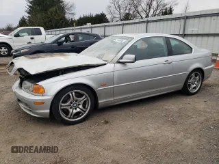 2001 BMW 3 Series 330Ci with VIN WBABN53461JU24684, listed as a Copart auction lot 51159385 with Not Provided miles and Salvage Title. Bid and sale history available at carsss.com. Image 1.