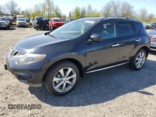 2012 Nissan Murano SL with VIN JN8AZ1MW3CW239370, listed as a Copart auction lot 52739155 with 39,877 mi miles and Clean Title. Bid and sale history available at carsss.com. Image 1.