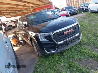 2023 GMC Terrain SLE z VIN 3GKALMEG7PL216454, wystawiony jako IAAI lot #41923658 z przebiegiem Nie podano mil oraz . Historia ofert i sprzedaży dostępna na DreamBid. Obrazek 1.