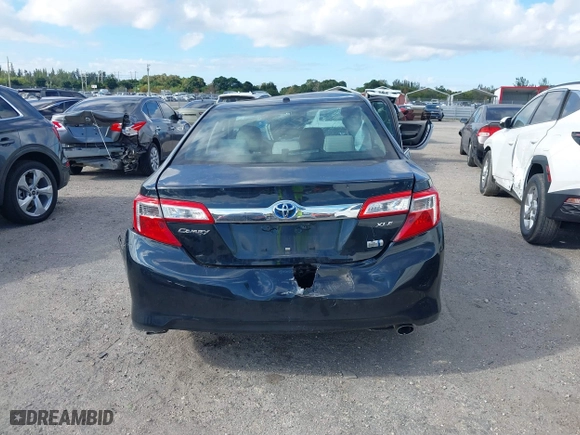 2013 Toyota Camry Hybrid LE with VIN 4T1BD1FK0DU072466, listed as a IAAI auction lot 40964616 with 1 mi miles. Bid and sale history available at carsss.com. Image 17.