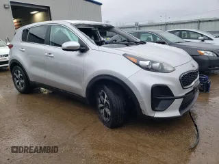 2020 Kia Sportage LX with VIN KNDPM3AC2L7806978, listed as a Copart auction lot 46620605 with 37,842 mi miles and Salvage Title. Bid and sale history available at carsss.com. Image 4.