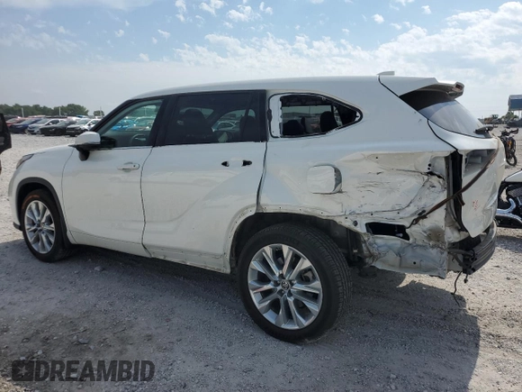 2021 Toyota Highlander Limited z VIN 5TDYZRAH3MS516325, wystawiony jako Copart lot #58806255 z przebiegiem 78 643 mil mil oraz Szkoda całkowita • Salvage title. Historia ofert i sprzedaży dostępna na DreamBid. Obrazek 2.