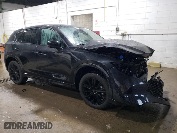 2023 Mazda CX-5 Signature with VIN JM3KFBXY7P0121821, listed as a Copart auction lot 87898905 with 15,313 mi miles and Non Repairable. Bid and sale history available at carsss.com. Image 4.