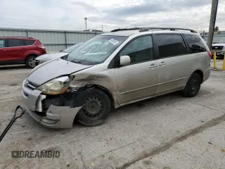 2004 Toyota Sienna XLE with VIN 5TDBA22C04S001029, listed as a Copart auction lot 48892065 with 149,968 mi miles and Salvage Title. Bid and sale history available at carsss.com. Image 1.