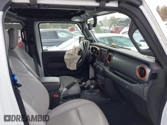 2022 Jeep Gladiator Mojave with VIN 1C6JJTEG4NL177527, listed as a IAAI auction lot 41625213 with Not provided miles and . Bid and sale history available at DreamBid. Image 5.