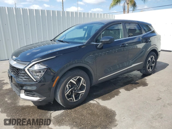 2024 Kia Sportage LX with VIN KNDPU3DF5R7291652, listed as a Copart auction lot 54886245 with 27,086 mi miles and Clean Title. Bid and sale history available at DreamBid. Image 1.