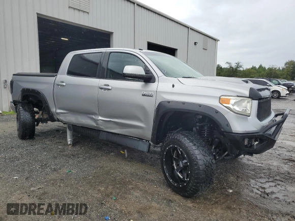 2016 Toyota Tundra 4WD Truck Platinum with VIN 5TFAW5F10GX500905, listed as a Copart auction lot 71201034 with 115,886 mi miles and Salvage Title. Bid and sale history available at carsss.com. Image 4.