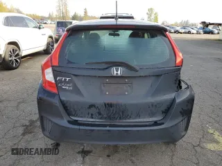 2017 Honda Fit LX with VIN 3HGGK5G55HM701215, listed as a Copart auction lot 50043395 with 186,805 mi miles and Salvage Title. Bid and sale history available at carsss.com. Image 6.