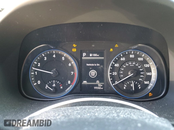 2023 Hyundai Kona SEL with VIN KM8K62AB0PU982954, listed as a Copart auction lot 47078835 with 19,102 mi miles and Salvage Title. Bid and sale history available at DreamBid. Image 9.