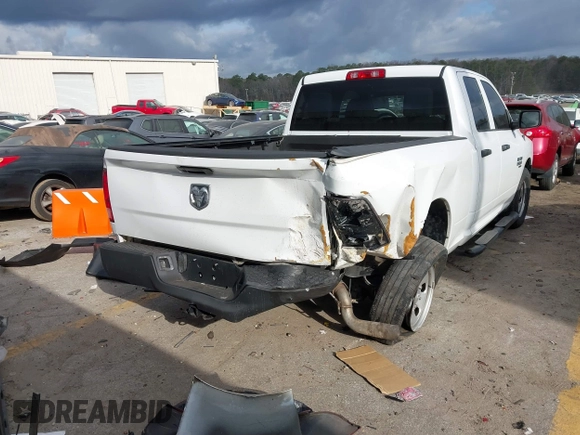 2019 Ram 1500 Classic Tradesman with VIN 1C6RR6FG4KS515764, listed as a IAAI auction lot 41707558 with 148,174 mi miles. Bid and sale history available at carsss.com. Image 4.