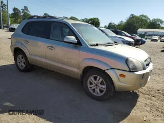 2008 Hyundai Tucson SE with VIN KM8JN12D58U811174, listed as a Copart auction lot 52768855 with 259,330 mi miles and Salvage Title. Bid and sale history available at carsss.com. Image 4.