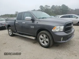 2018 Ram 1500 Express with VIN 1C6RR7FG6JS332001, listed as a Copart auction lot 44310045 with 205,125 mi miles and Salvage Title. Bid and sale history available at carsss.com. Image 4.