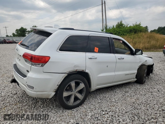 2015 Jeep Grand Cherokee Overland z VIN 1C4RJFCG8FC726437, wystawiony jako Copart lot #63671265 z przebiegiem 158 452 mil mil oraz Czysty tytuł • Clean title. Historia ofert i sprzedaży dostępna na DreamBid. Obrazek 3.