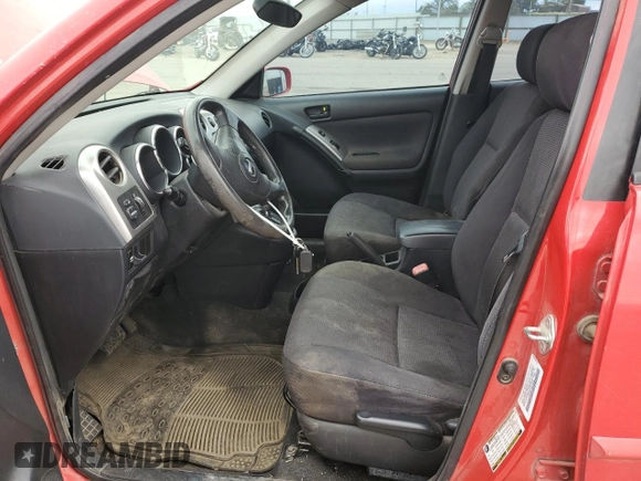 2006 Pontiac Vibe z VIN 5Y2SL65876Z412597, wystawiony jako Copart lot #55124715 z przebiegiem 249 658 mil mil oraz Szkoda całkowita • Salvage title. Historia ofert i sprzedaży dostępna na DreamBid. Obrazek 7.