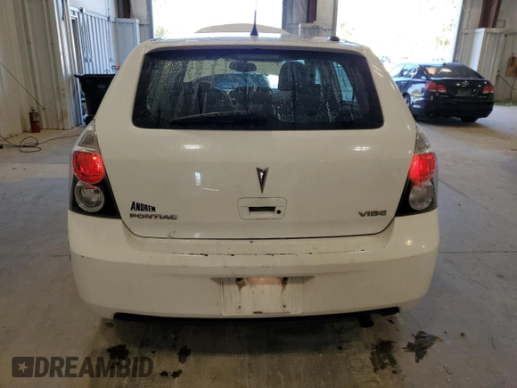 2010 Pontiac Vibe w/1SB with VIN 5Y2SP6E02AZ419870, listed as a Copart auction lot 73116834 with 113,169 mi miles and Non Repairable. Bid and sale history available at carsss.com. Image 6.
