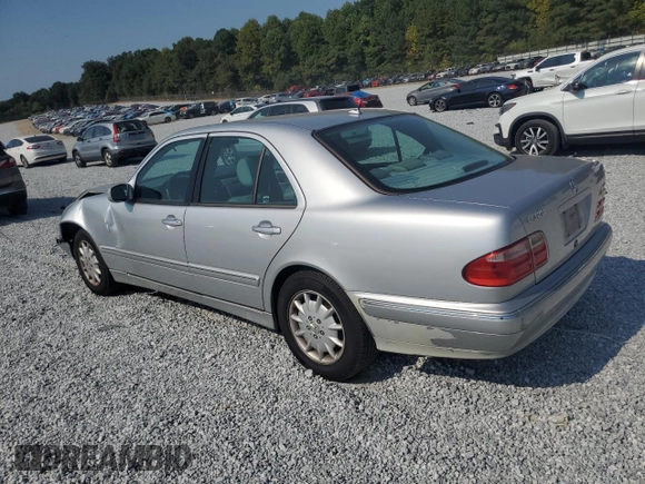 2001 Mercedes-Benz E-Class with VIN WDBJF65J11B272438, listed as a Copart auction lot 69214744 with 194,492 mi miles and Salvage Title. Bid and sale history available at carsss.com. Image 2.