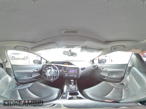 2014 Honda Civic EX-L with VIN 19XFB2F9XEE225725, listed as a Copart auction lot 52593905 with 140,534 mi miles and Salvage Title. Bid and sale history available at DreamBid. Image 13.