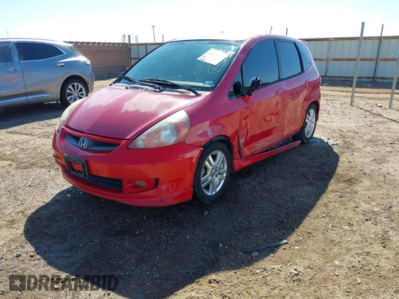 2008 Honda Fit Sport with VIN JHMGD37658S007510, listed as a IAAI auction lot 41508859 with 143,536 mi miles. Bid and sale history available at carsss.com. Image 17.