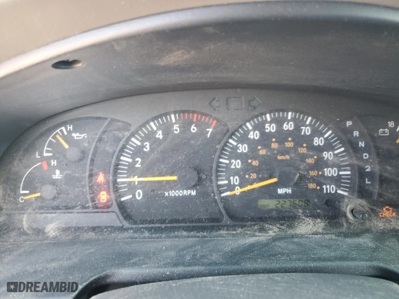 2001 Toyota Tundra Ltd with VIN 5TBBT48121S143396, listed as a Copart auction lot 50445605 with 227,608 mi miles and Clean Title. Bid and sale history available at carsss.com. Image 9.